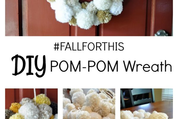 Pom-Pom Fall Wreath